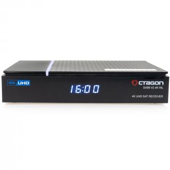 OCTAGON SX98 V2 4K UHD S2+IP 5G Wi-Fi 1xDVB-S2 Linux Smart TV Sat Receive